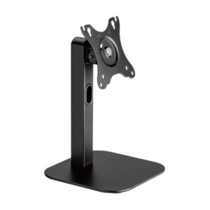 aisens soporte de mesa eco para monitor 10" 24" giratorio e inclinable peso max. 2,5kg vesa 100x100mm color negro