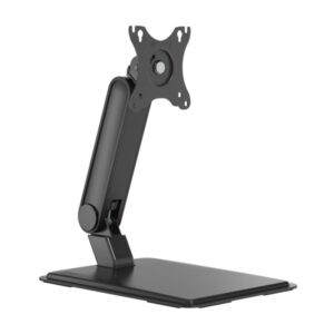 aisens soporte de mesa pro para monitor 17" 32" contrapeso regulable en altura, giratorio e inclinable peso max. 8kg vesa 100x100mm color negro