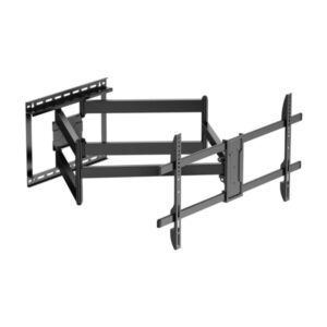 aisens wt90tsle 387 eco soporte de pared con brazo para tv de 43" 90" giratorio, inclinable y nivelable peso maximo 60kg vesa 800x400mm color negro