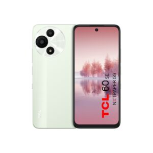 tcl 60se nxtpaper 5g smartphone 6.67" 8gb 256gb camara 50mp bateria 5200mah color verde menta