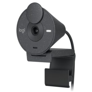 logitech brio 300 webcam full hd 2 megapixeles campo visual 70º color grafito
