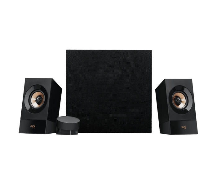 logitech z533 altavoces 2.1 120w subwoofer 30w entrada jack 3.5mm entrada rca