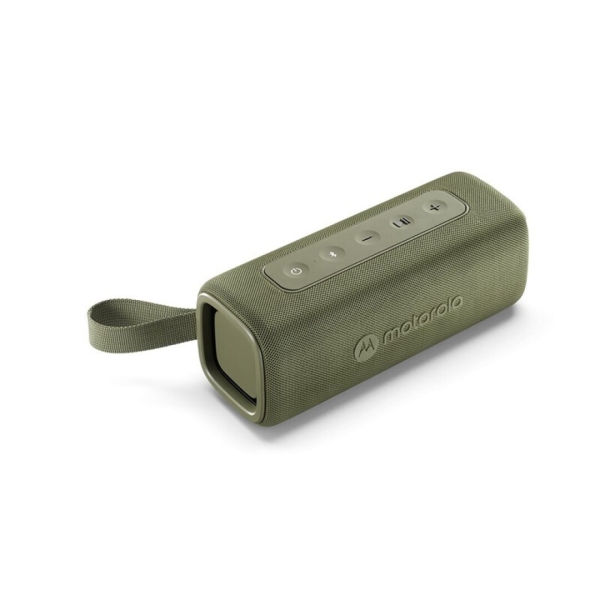 motorola rokr 600 altavoz portatil 30w bluetooth 5.3 ip67 12 horas de autonomia color verde