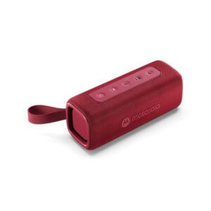 motorola rokr 600 altavoz portatil 30w bluetooth 5.3 ip67 12 horas de autonomia color rojo