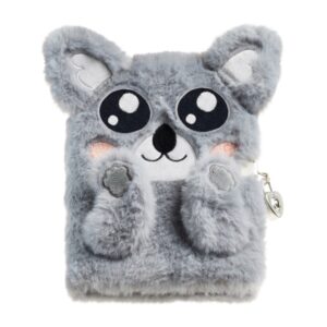 miquel rius back2fun diario secreto peluche koala 80 hojas rayadas de papel 80gr cierre con llave