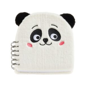 miquel rius back2fun cuaderno peluche panda 160 hojas lisas de papel 80 g/m2 guardas estampadas y primera pagina con portadilla