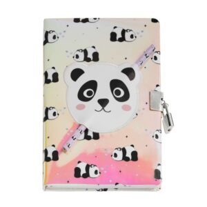 miquel rius back2fun diario secreto holografico panda cierre con candado lapiz incluido