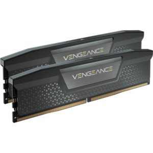 corsair vengeance memoria ddr5 64gb 2x32gb pc6000 color negro