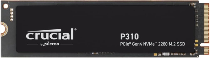 crucial p310 disco duro solido ssd 500gb m2 2280 pcie 4.0 x4 color negro