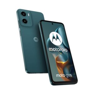 motorola moto g05 smartphone pantalla 6.67" 4gb 256gb camara 50mp bateria 5200mah admite carga de 18w color verde