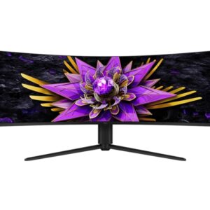 tcl 57r94 monitor 57" curvo miniled 32:9 dual 4k 7680x2160 120hz respuesta 1ms vesa 100x100 color blanco