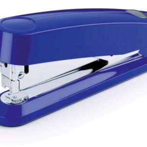 novus b 7a grapadora automatica de sobremesa + caja de 200 grapas 24/6 funcion automatica para grapar sin esfuerzo hasta 8 hojas grapa hasta 30 hojas grapado cerrado, abierto y clavado color azul