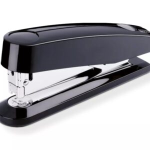 novus b 7a grapadora automatica de sobremesa + caja de 200 grapas 24/6 funcion automatica para grapar sin esfuerzo hasta 8 hojas grapa hasta 30 hojas grapado cerrado, abierto y clavado color negro
