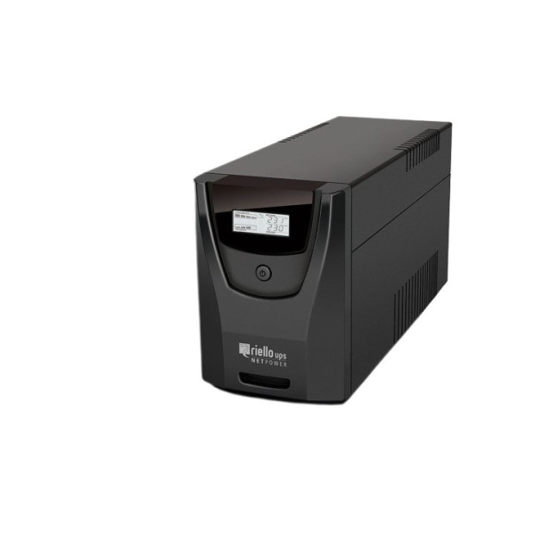 riello net power sai 1500va 900w tecnologia line interactive usb, 4x shucko color negro