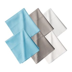 ewent kit de 6 paños de microfibra 15x18cm