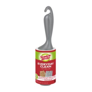 scotch brite pack de 4 rodillos quitapelusas adhesivo 56 hojas por rodillo color negro