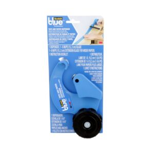 scotchblue dispensador de cinta y papel de enmascarar color azul, negro