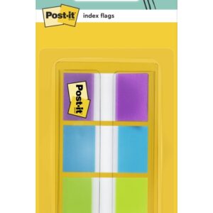 post it index dispensador con 60 marcadores de indice reposicionables forma rectangular colores surtidos