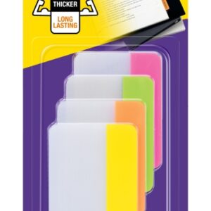 post it index dispensador con 66 marcadores reposicionables forma rectangular colores surtidos