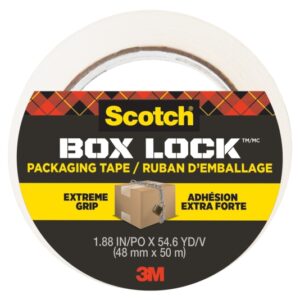 scotch box lock precinto de embalaje 48mm x 50m color transparente