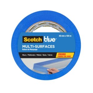 scotchblue cinta de enmascarar 48mm x 100m 100% pefc multisuperficie color azul