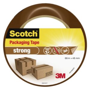 scotch precinto de embalaje 48mm x 66m alta resistencia color marron