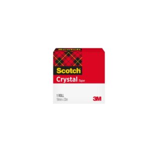 scotch crystal cinta adhesiva 19mm x 33m supertransparente