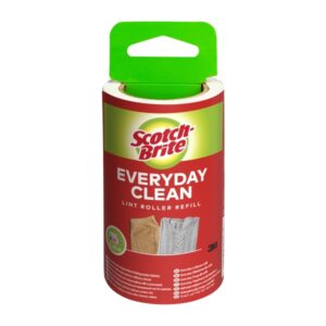 scotch brite everyday clean recambio para rodillo quitapelusas adhesivo 30 hojas color blanco