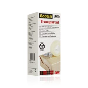 scotch pack de 8 cintas adhesivas 19mm x 33m color transparente