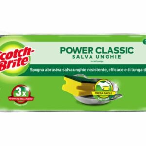 scotch brite classic pack de 3 estropajos de cocina proteccion para los dedos color amarillo