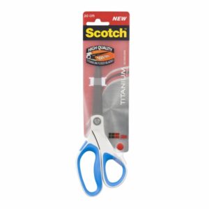 scotch tijeras de titanio 20cm antiadherentes mango ergonomico tacto suave colores surtidos aleatorios