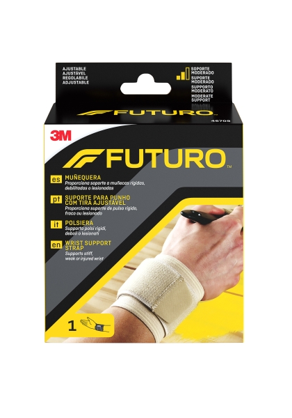 futuro soporte para mano ajustable (14 24.1cm) color beige