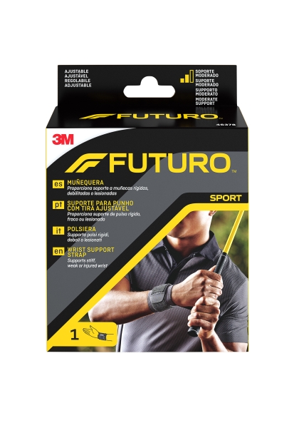 futuro soporte para mano ajustable (14 24.1cm) color negro