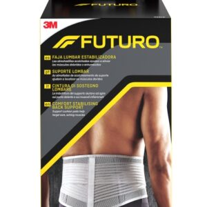 futuro faja lumbar estabilizadora talla s/m (73.6 99.1cm) transpirable color gris