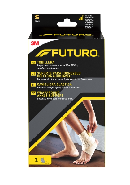 futuro tobillera talla s (17.8 20.3cm) transpirable color beige