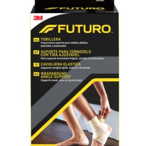 futuro tobillera talla l (22.9 25.4cm) transpirable color beige