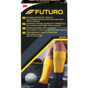 futuro tobillera ajustable (20.3 25.4cm) transpirable aisla la humedad color negro