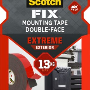 scotch fix cinta de montaje para exterior extremo de doble cara 19mm x 5m color blanco