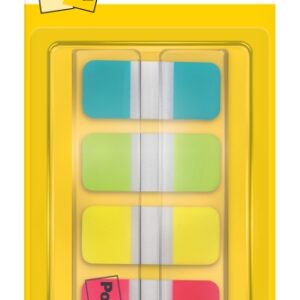 post it index dispensador con 40 marcadores reposicionables forma rectangular colores surtidos
