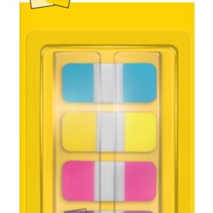 post it index dispensador con 40 marcadores reposicionables forma rectangular colores surtidos