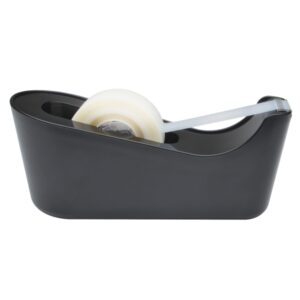 scotch dispensador de cinta adhesiva para cintas de hasta 19mm x 33m incluye cinta adhesiva color negro