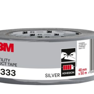 3m cinta adhesiva americana 48mm x 50m color plata
