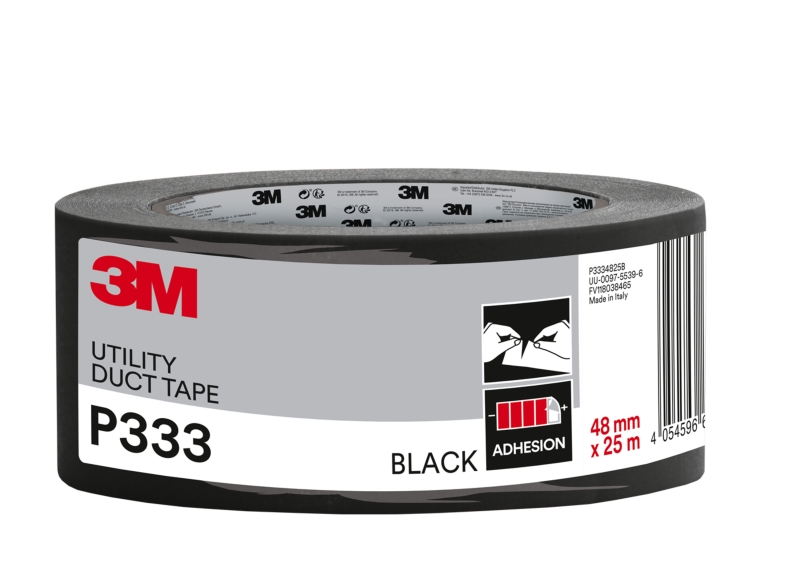 3m cinta adhesiva americana 48mm x 25m color negro