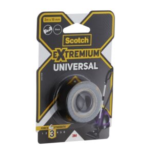 scotch extremium universal cinta adhesiva americana 3m x 19mm color negro