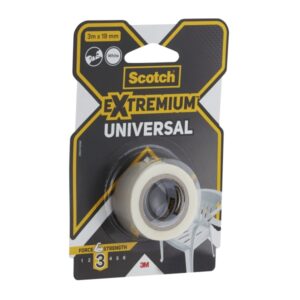 scotch extremium universal cinta adhesiva americana 3m x 19mm color blanco