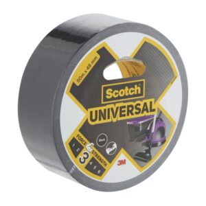 scotch universal cinta adhesiva americana 48mm x 50m color negro
