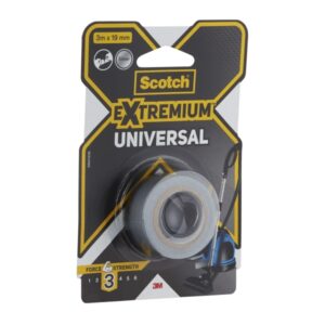 scotch extremium universal cinta adhesiva americana 3m x 19mm color negro