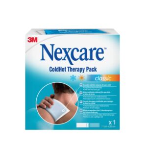 nexcare coldhot therapy compresa para termoterapia frio o calor superficial incluye funda protectora color blanco