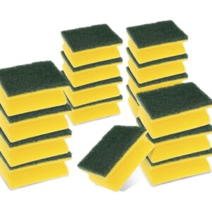 scotch brite classic pack de 16 estropajos de cocina proteccion para los dedos color amarillo