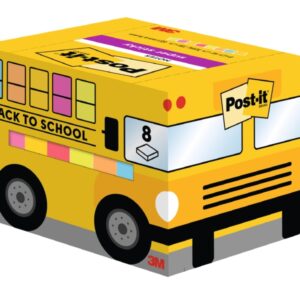 post it super sticky pack de 8 blocs de 90 notas adhesivas reposicionables 63.5x76mm paquete de carton colores surtidos